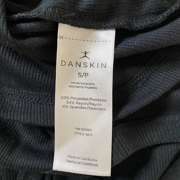 Danskin Racerback Stretch Ribbed Tank Women's S Yoga Workout Running Athleisure - Picture 7 of 8